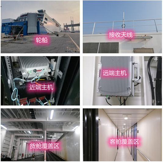  舞钢海上游轮轮船渔船覆盖案例