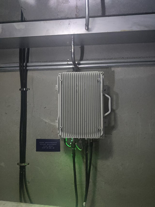  舞钢电力管廊覆盖漏缆方式案例